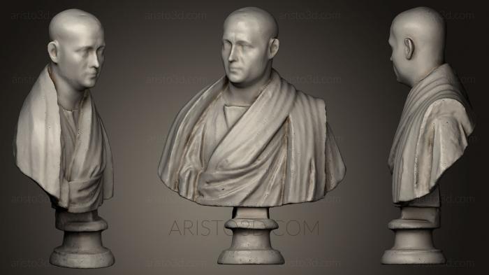 Busts and heads antique and historical (BUSTA_0558) 3D model for CNC machine